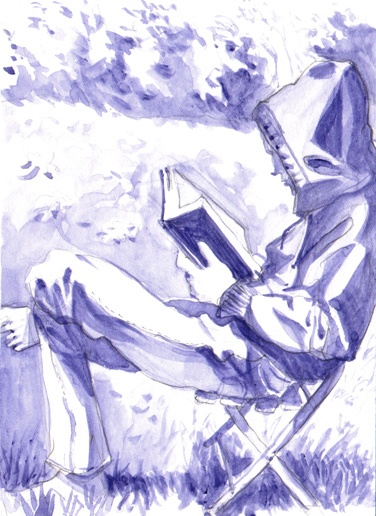 Daniel, watercolor, 2011